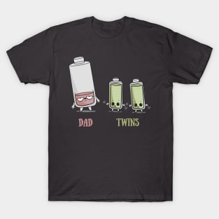 Dad vs Twins T-Shirt